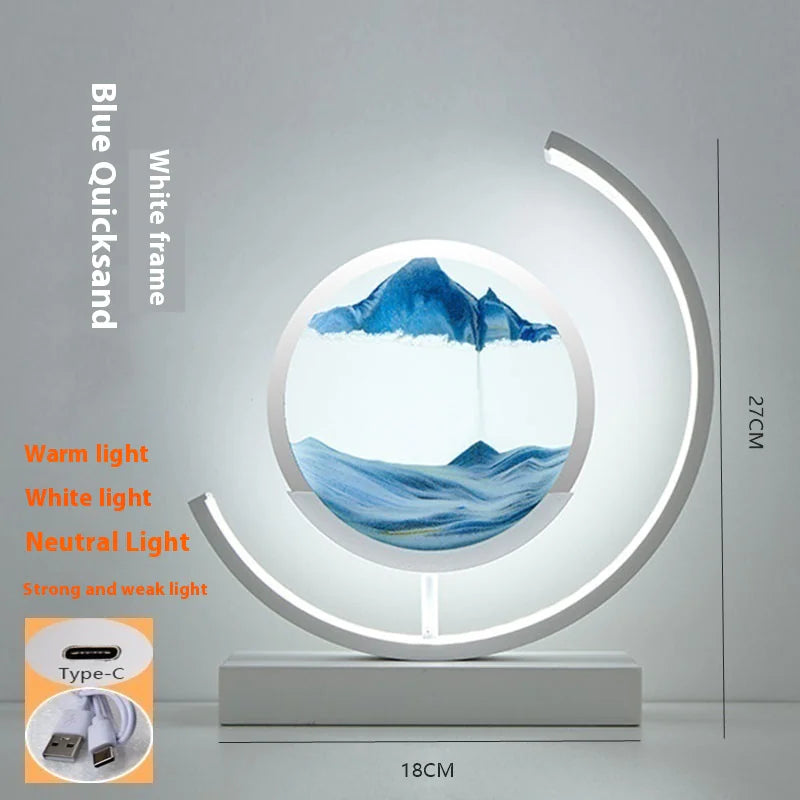 Sand Art Illumination Lamp