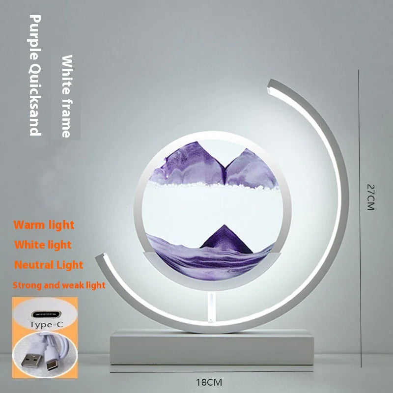Sand Art Illumination Lamp