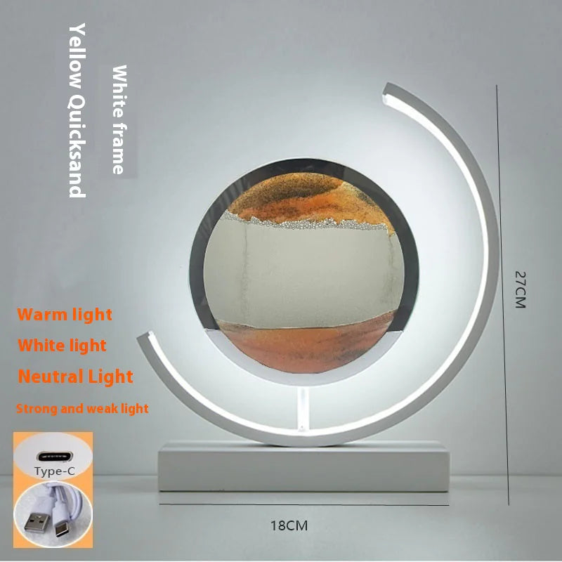 Sand Art Illumination Lamp